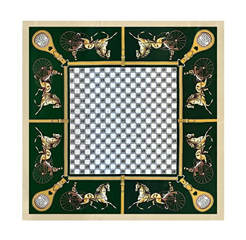 Large Silk Like Satin Scarf Neck Head Wrap 35 Inch Square (09 Carriage Green) | Amazon (US)