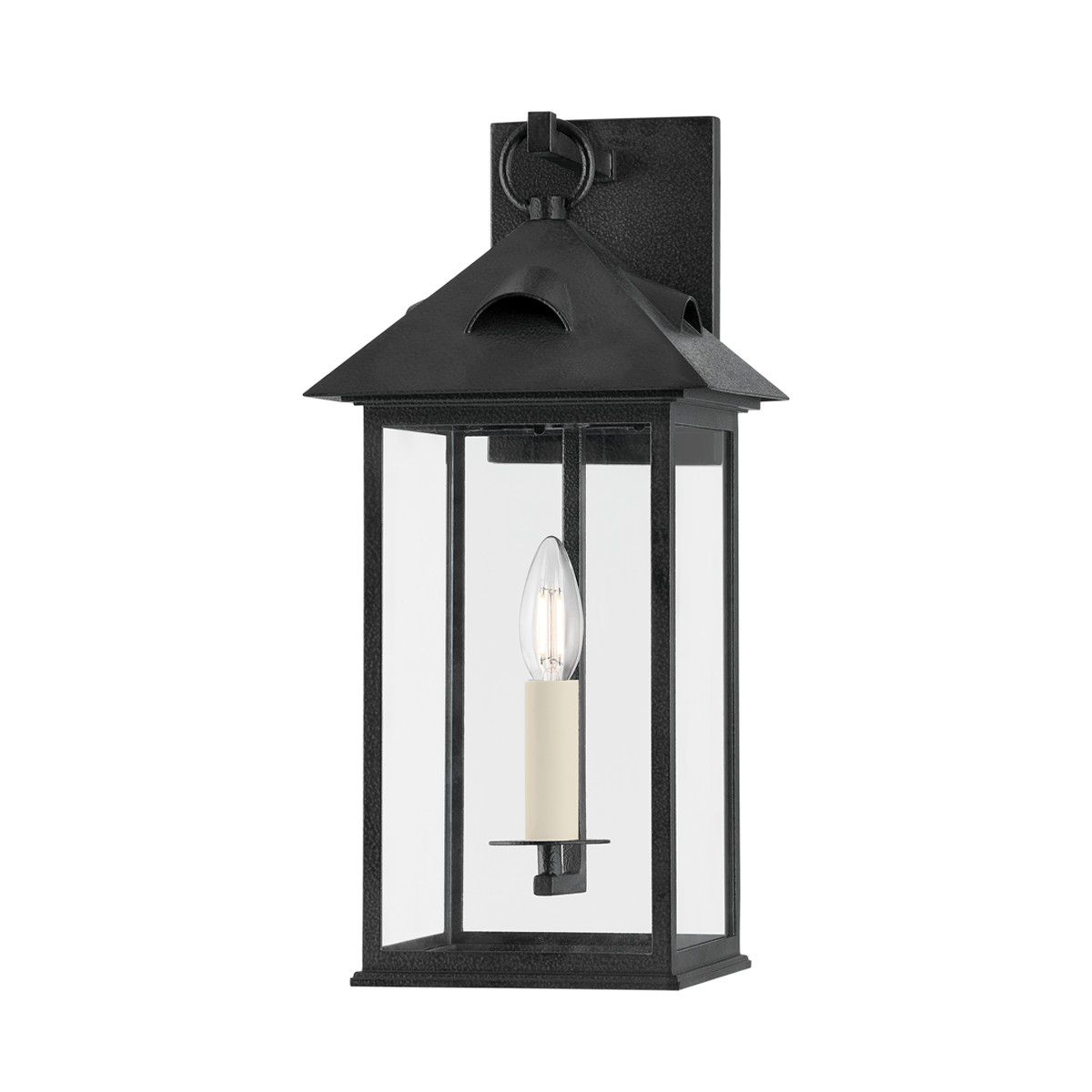 Cobblestone Outdoor Lantern Wall Sconce Mid-Size | Mintly Home