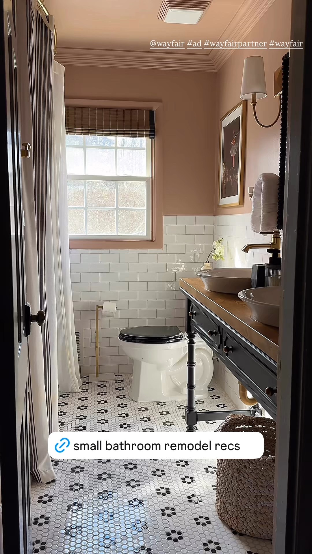 Planning a bathroom makeover this year? Now is a great time to get tile, vanities, faucets, and lighting on sale for up to 60% off at @Wayfair! (Get free, fast shipping over $35.) I’ve linked a few favorites on sale from our own bathrooms + others I love. #ad #wayfairpartner #wayfair 

#LTKHome #LTKSaleAlert