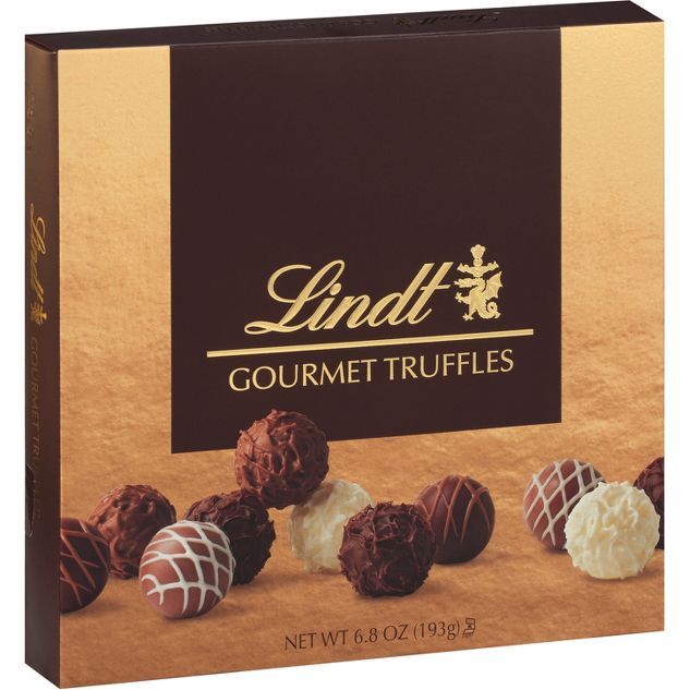 Lindt Gourmet Chocolate Truffle Gift Box - 6.8oz | Target