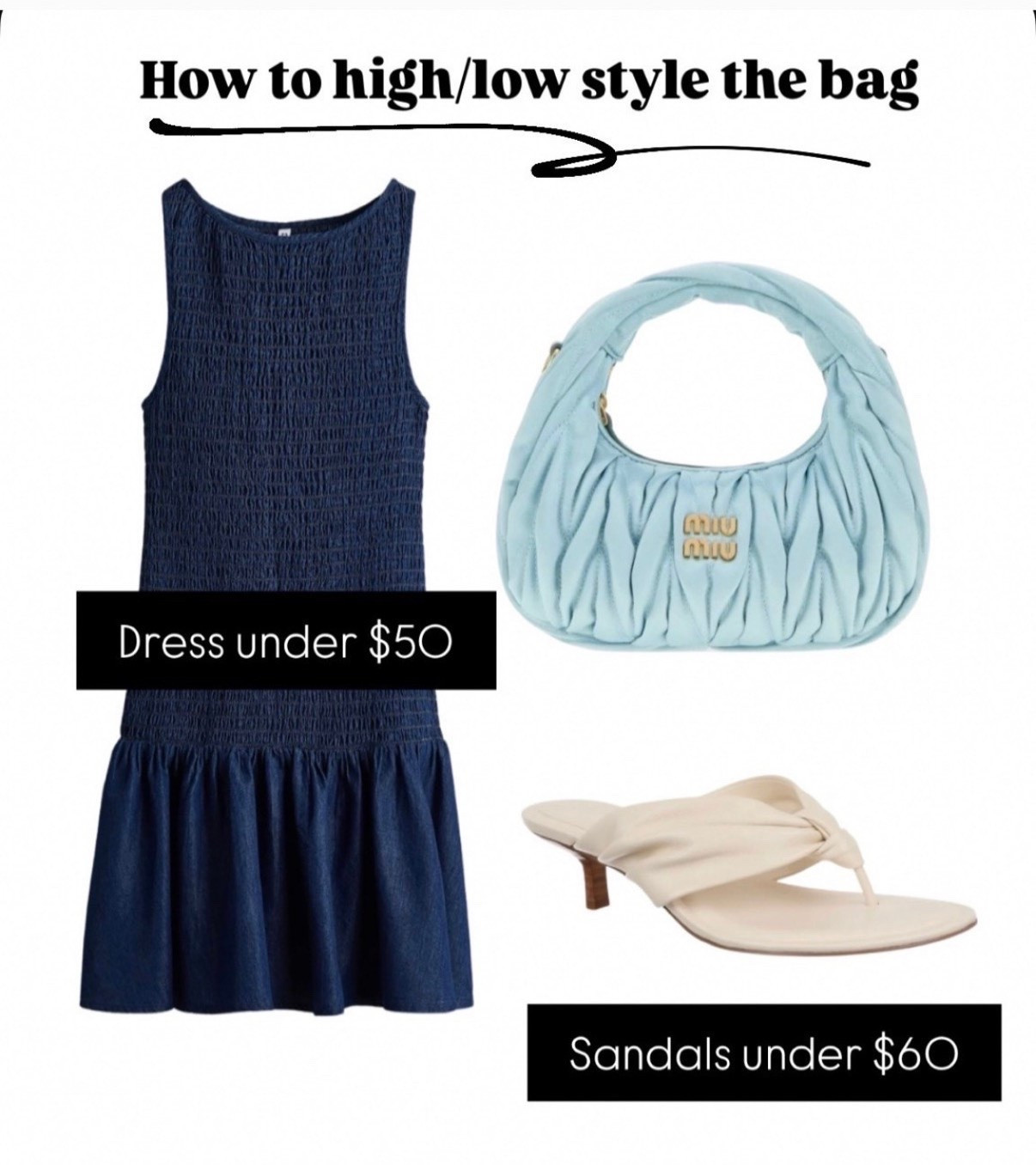 Miu Miu bag $600 off!
High/low style
Summer dress
Dress 
#ltksalealert

#LTKdayinmylife #LTKootd