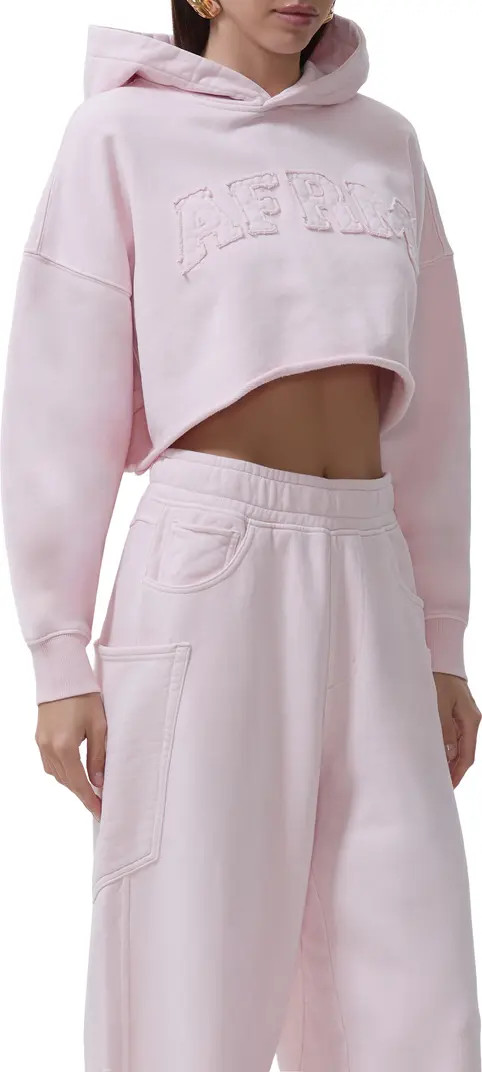 Darius Crop Cotton Hoodie | Nordstrom