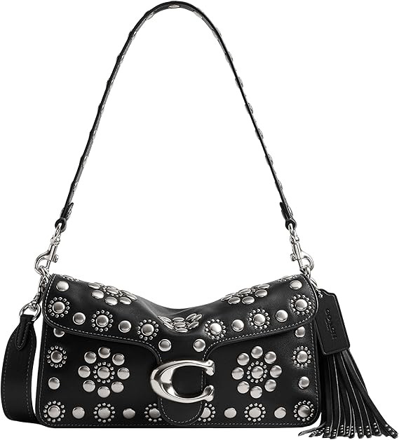 COACH Women's Beaded Snake Tabby Shoulder Bag | Amazon (US)