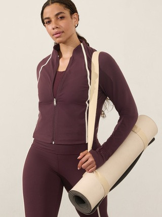 Salutation Crop Jacket | Athleta