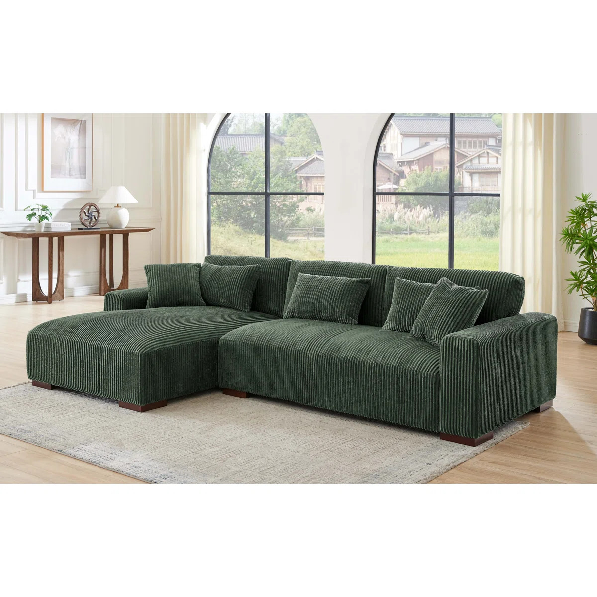 Asyiah 2 - Piece Upholstered Sectional | Wayfair North America