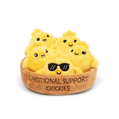 What Do You Meme? Emotional Support Chickies Stuffed Animal: Polyester Farm Plush Doll | Target