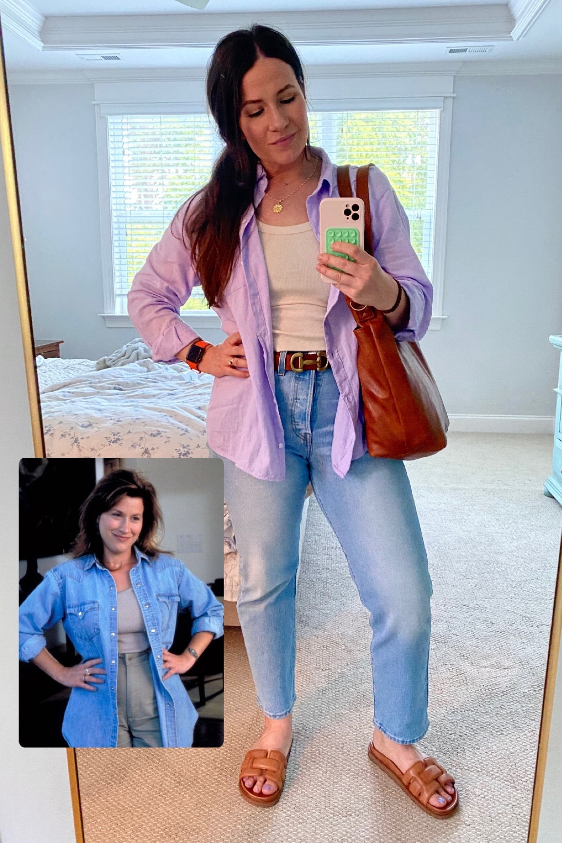 I’m loving a casual button down with a tank and jeans. It gives a chessy vibe and I love that. So casually cool but put together. 

Jeans. Levi’s wedgie jeans. Linen button down. Boyfriend shirt. Affordable fashion. 

#LTKfindsunder100 #LTKfindsunder50 #LTKmidsize