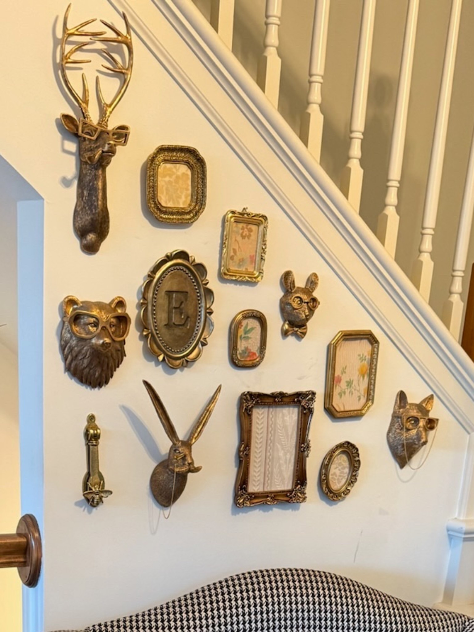 Gold animal wall pieces for my little corner nook home refresh I put together over the weekend!  





Home decor, home refresh, animal wall decor, wall decor, Amazon finds

#LTKHome #LTKootd