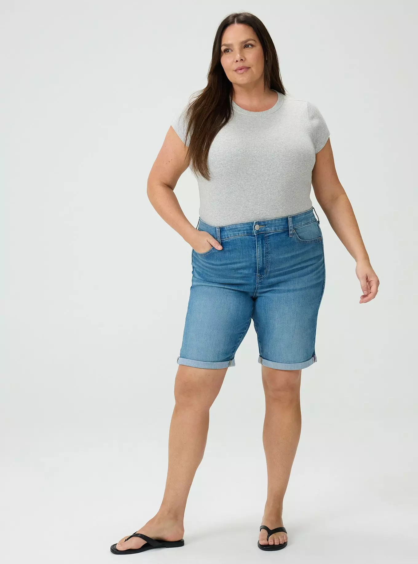 Perfect High-Rise Bermuda Short | Torrid (US & Canada)