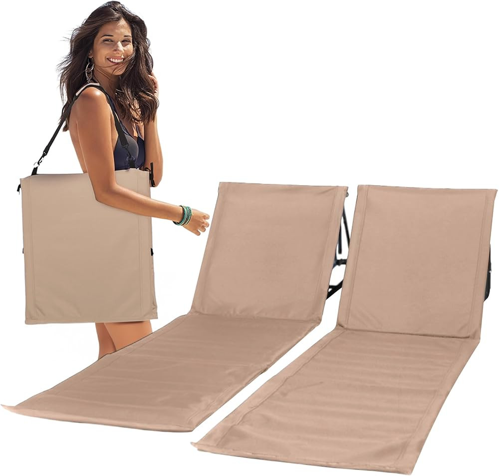 UNIPRIDE Lightweight Beach Chairs for Adults #2025 - Beach Mat Sand Free Waterproof I Ideal as Lo... | Amazon (US)