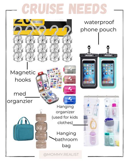 These have been the most used items this trip!

Highly recommend the magnetic hooks for extra organization in the room - 

Most liked on my stories this week was the pill organizer $10 for four of them - comes with the stickers for the meds

Pool day - need the waterproof pouch if you’re chasing the kids around

I used the mesh hangers on the wall to organize the kids clothes so they can grab and go 

#cruise #travelessentials #cruisin #amazon

#LTKTravel #LTKSwim #LTKFindsUnder100