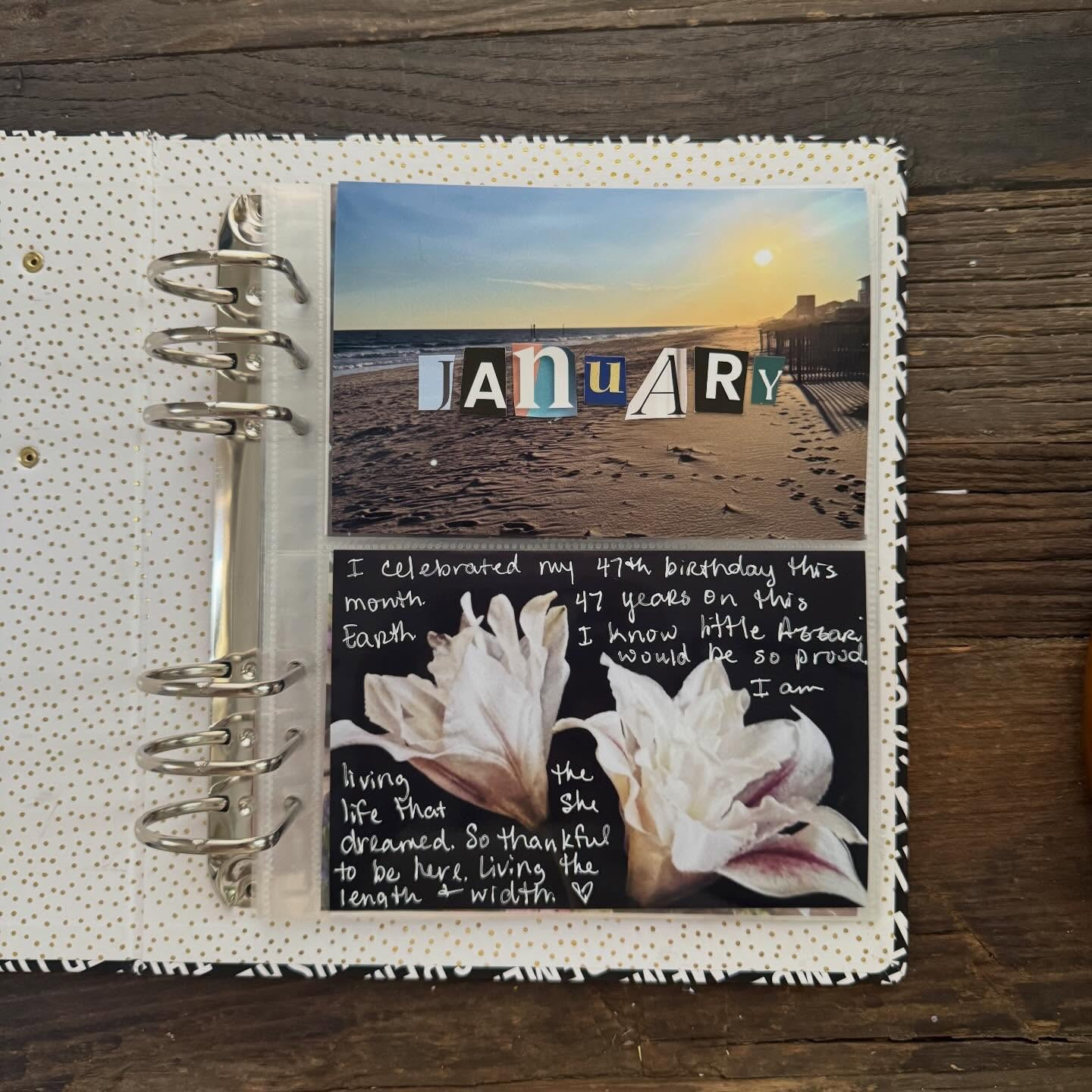 January, documented. 

This is what my memory keeping looks like these days. My own photos and my own words written right on them. Simple.Easy. Done. 

No perfection, no pressure. Just photos and stories. 

#pocketpages #projectlife #memorykeeping #scrapbooking #inspiration