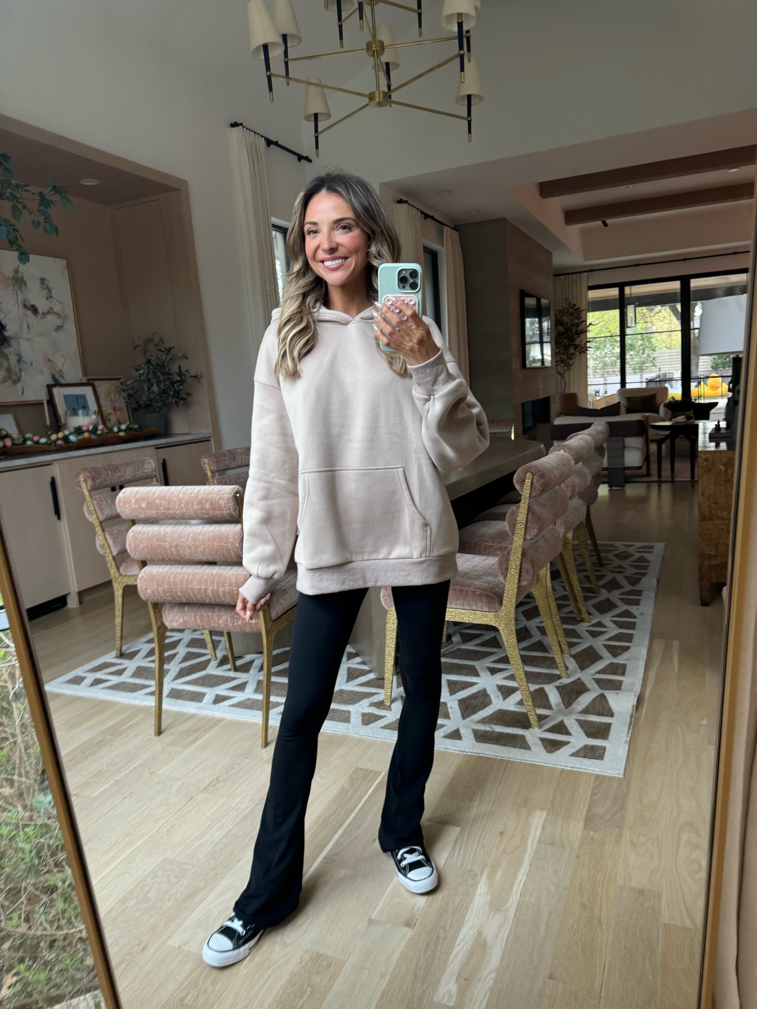 Amazon hoodie and flare leggings 🙌🏼

#LTKSeasonal #LTKfindsunder50 #LTKfindsunder100