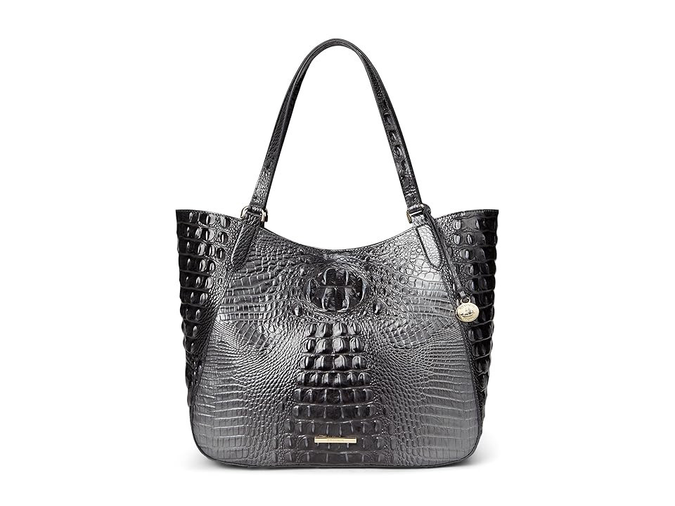 Brahmin Aliza Cross Body Women's Handbags Charcoal, Leather | Zappos