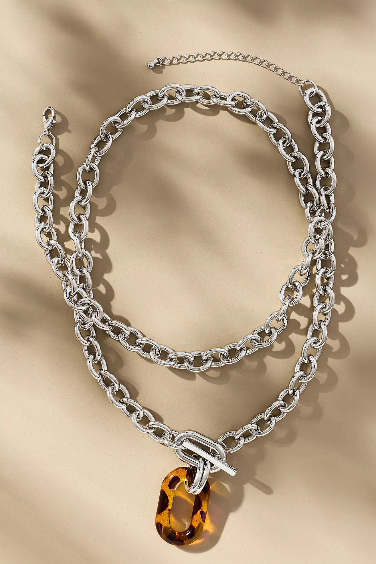 Layered Link Pendant Necklaces, Set of 2 | Anthropologie (US)