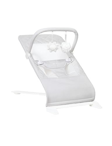 Baby Delight Alpine Deluxe Portable Bouncer | Infant | 0 – 6 Months | Driftwood Grey | Amazon (US)