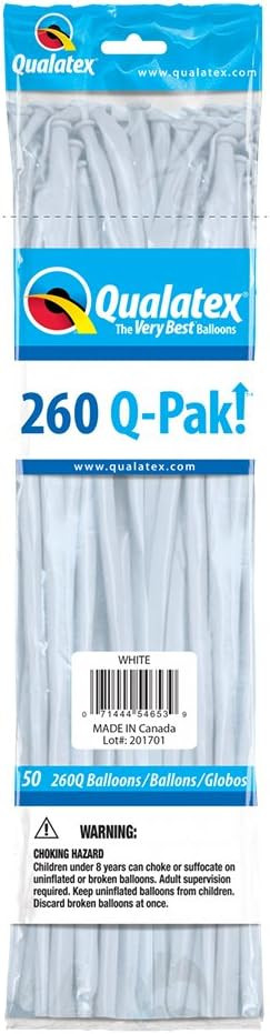 Qualatex 54653-Q Q-pak White, 260Q | Amazon (US)