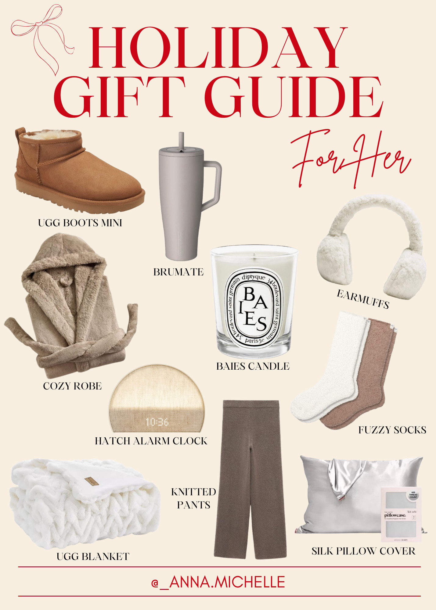 Holiday Gift Guide for the Cozy Girl 💕 

 

#LTKGiftGuide #LTKHoliday
