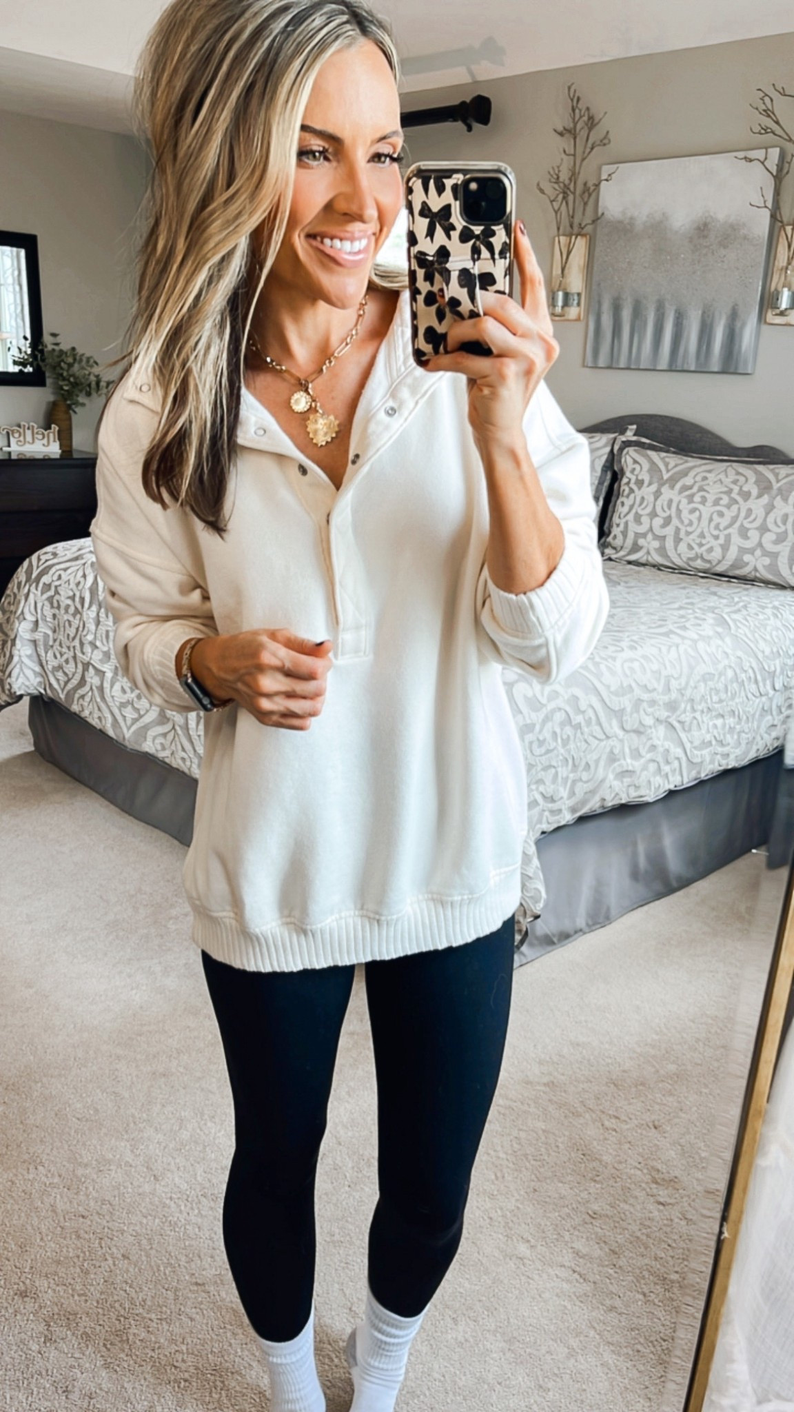 Aerie new arrivals are so cute and COMFY for fall! 
I’m wearing size XS.  Pullovers run oversized.
#LTKFallSale 

#LTKStyleTip #LTKSaleAlert