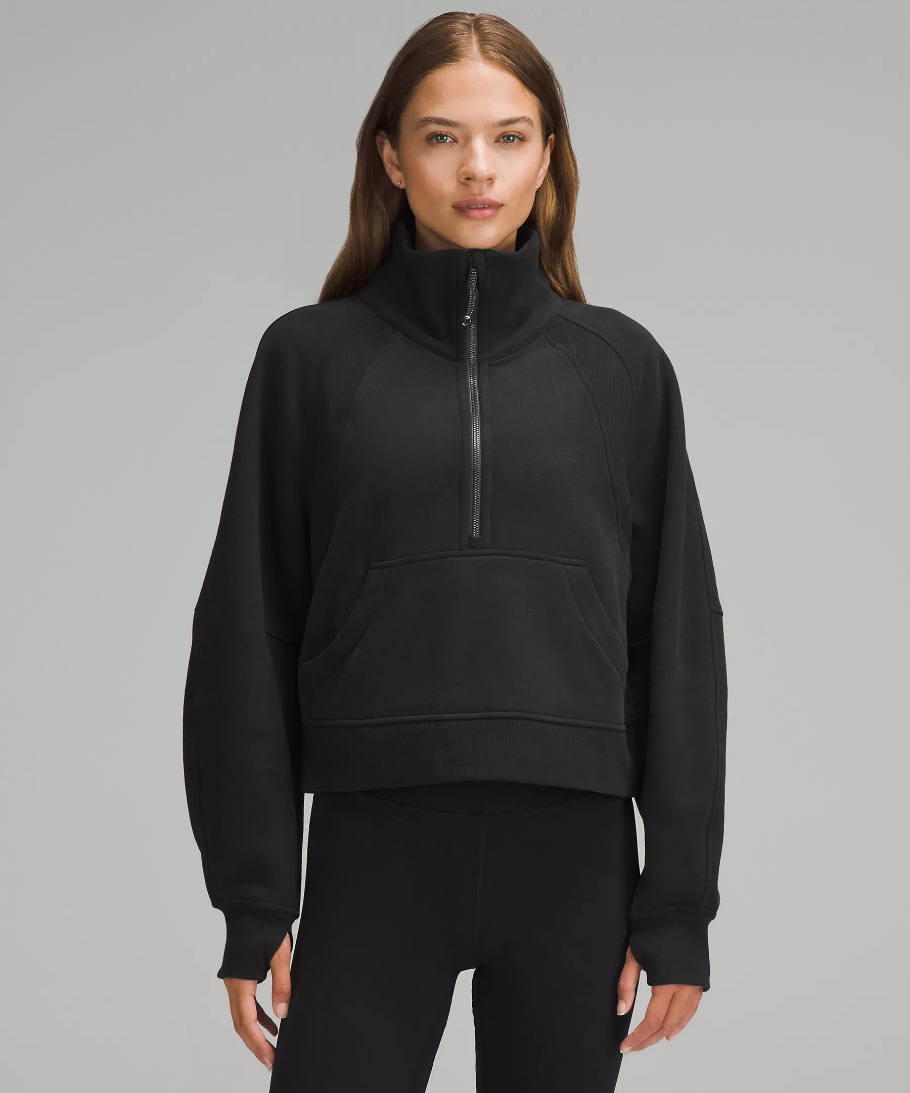Scuba Oversized Funnel-Neck Half Zip | Women's Hoodies & Sweatshirts | lululemon | Lululemon (US)