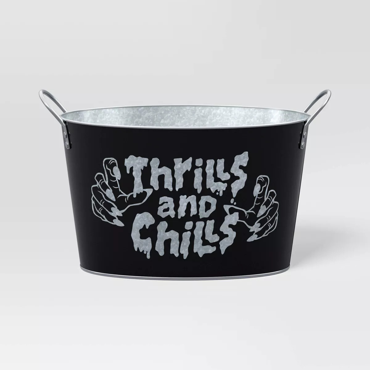2.1gal Metal Thrills and Chills Beverage Tub - Hyde and EEK! Boutique™ | Target
