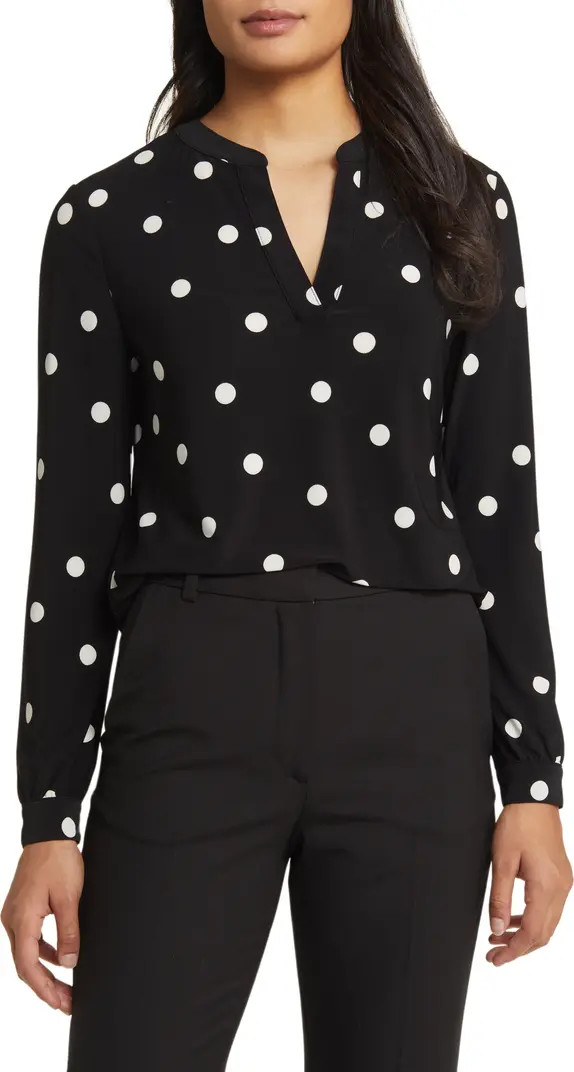 Anne Klein Print Tunic Top | Nordstrom | Nordstrom