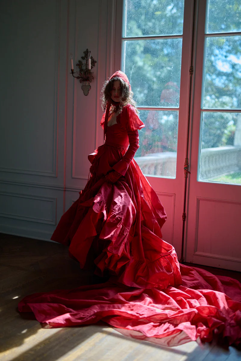 The Rouge Duchess Tournure | Selkie Collection