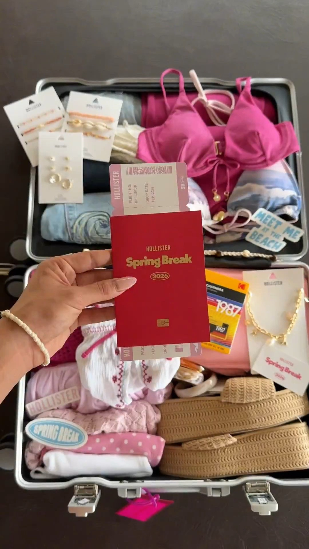 hollister curated a suitcase full of pr for me for Spring Break this year! 🥹💕 honestly a dream come true, i’m so grateful. everything in this video is linked :)

#LTKootd #LTKTravel #LTKSwim
