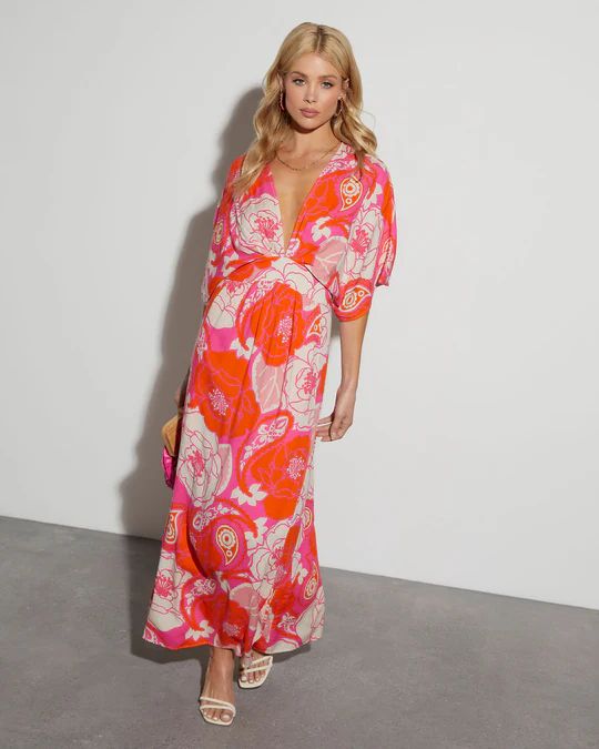 Emery Paisley Maxi Dress | VICI Collection