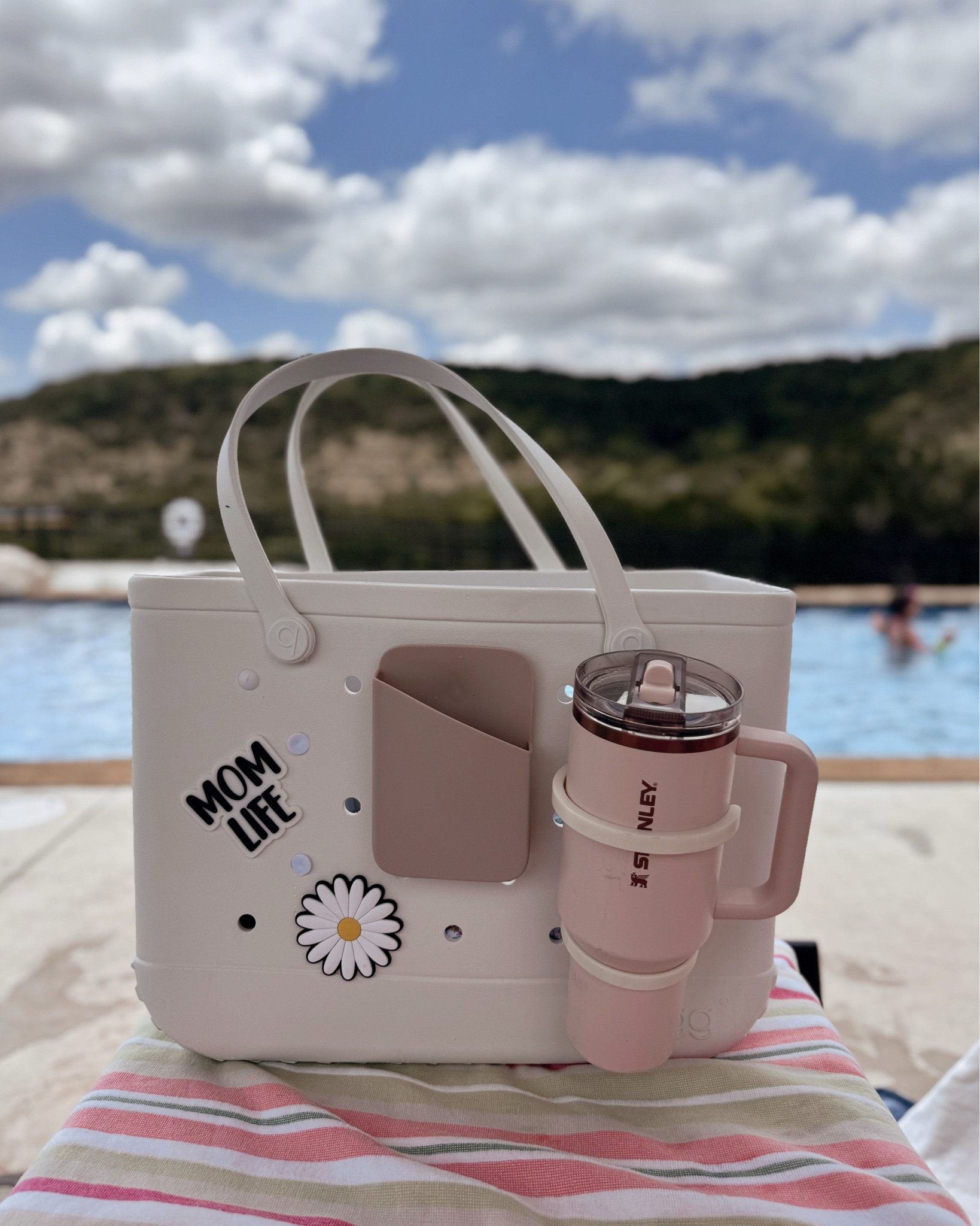 What’s in my pool bag on vacation // bogg bag accessories // sunscreen applicator // tanning oil and face sunscreen // pool accessories// Amazon summer finds 

#LTKSummerEdit #LTKSeasonal #LTKSwim