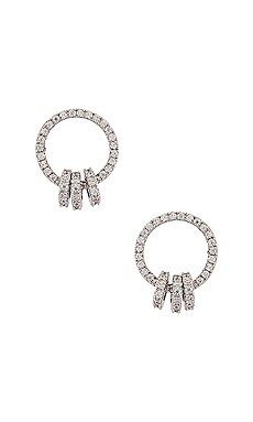 SHASHI Eternity Stud in Silver from Revolve.com | Revolve Clothing (Global)