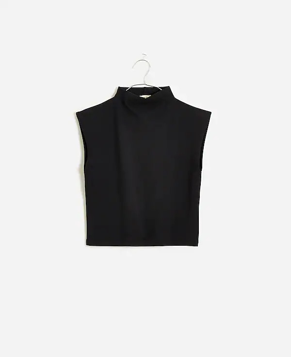 Funnelneck Cropped Muscle Tee | Madewell