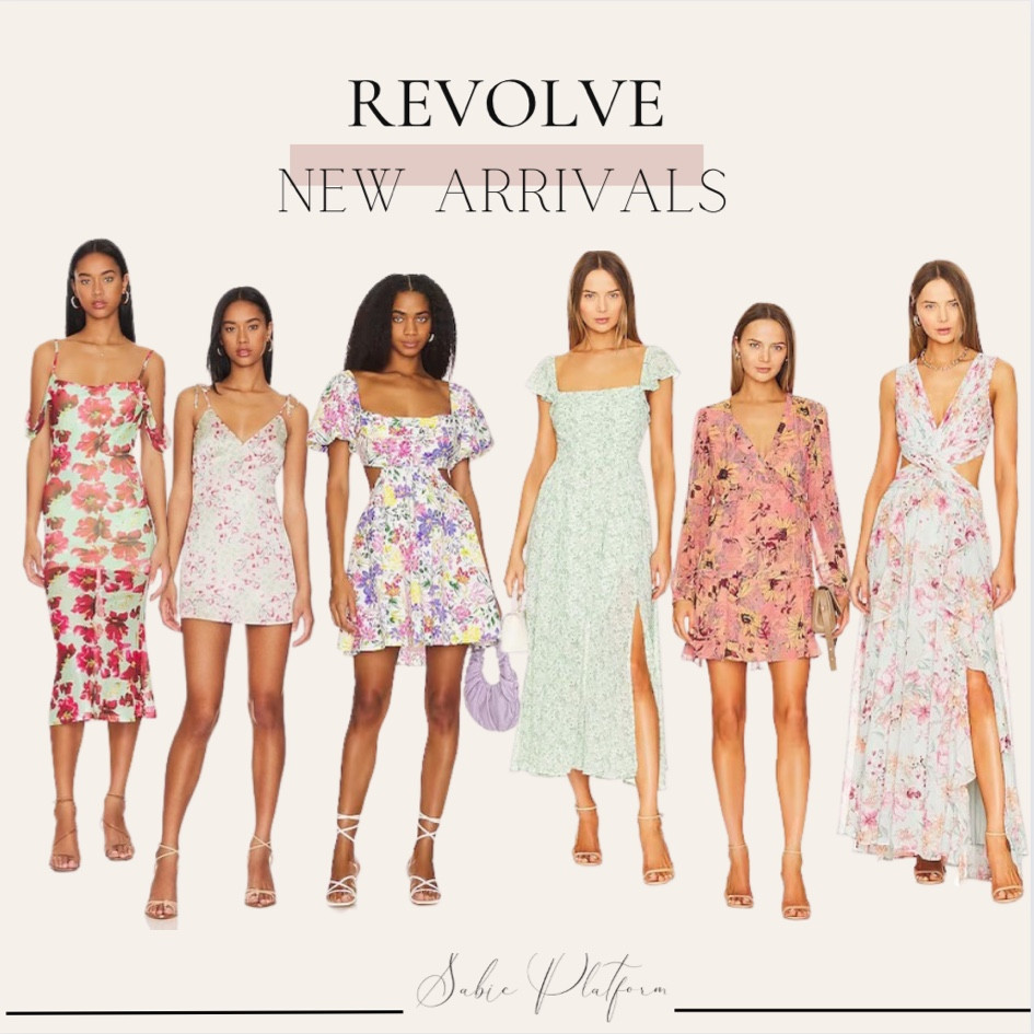 Revolve, summer dresses, new arrivals, flora dress, midi dress, maxi dress, wedding guest dress, resort style, vacation, travel, sabic platform 

#LTKwedding #LTKstyletip #LTKtravel