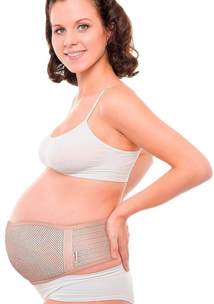 AZMED Maternity Belt, Breathable Pregnancy Back Support, Premium Belly Band, More Than 1.3M Happy... | Amazon (US)