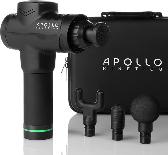 Apollo Kinetics Pulse Massage Gun Portable Electric Deep Tissue Percussion Muscle Massager Drill,... | Amazon (US)