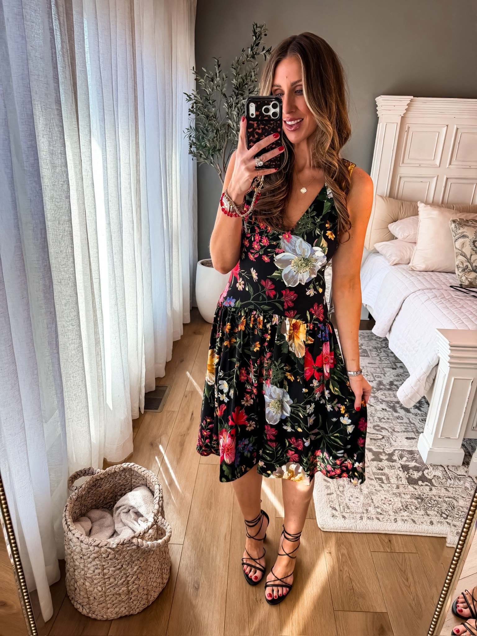 Spring dress, cocktail dress, wedding guest dress, spring wedding, black heels, Mother’s Day, Easter, themominstyle 

#LTKmomlife #LTKWedding #LTKSeasonal