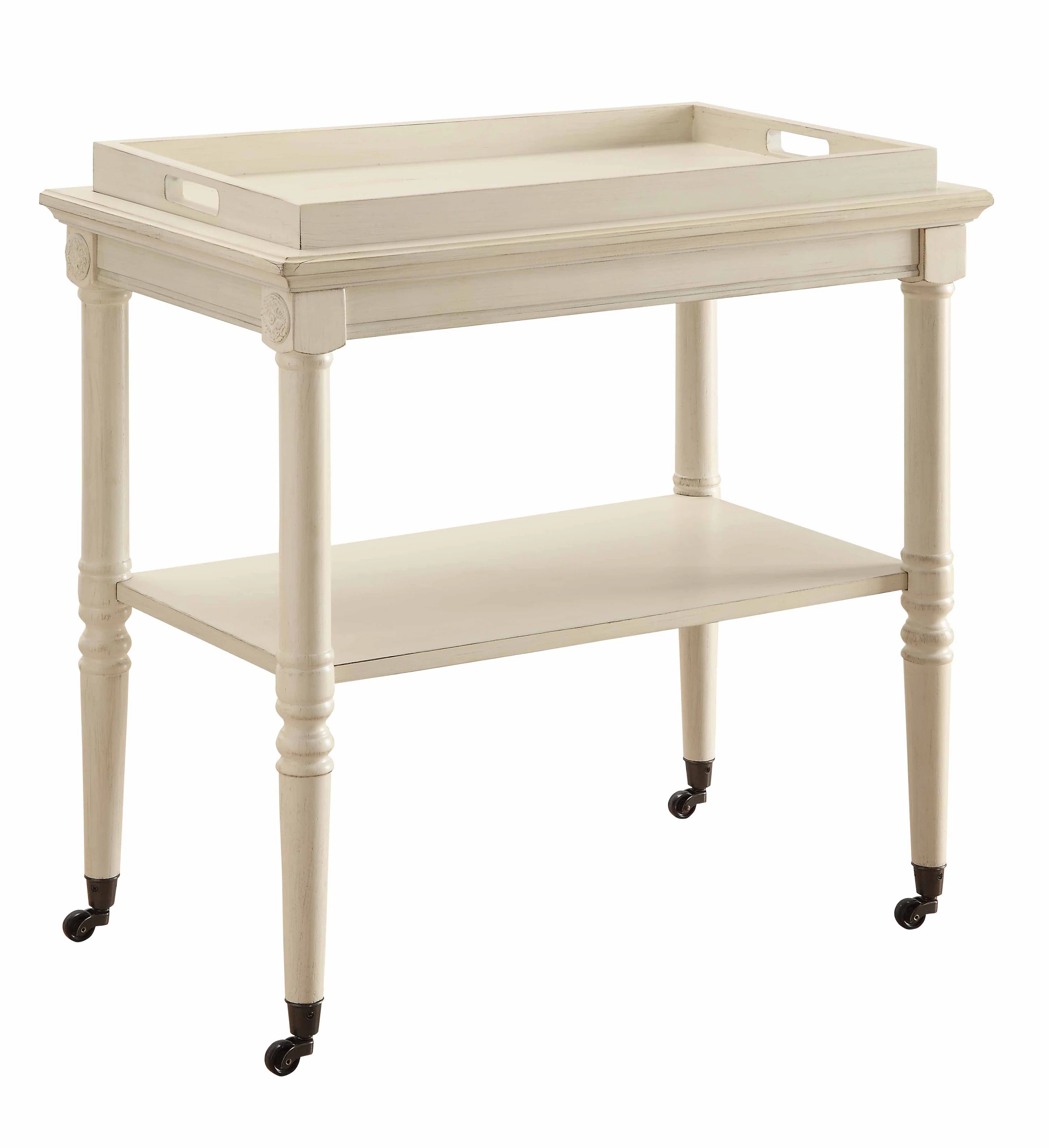 Desaree Wood Bar Cart | Wayfair North America