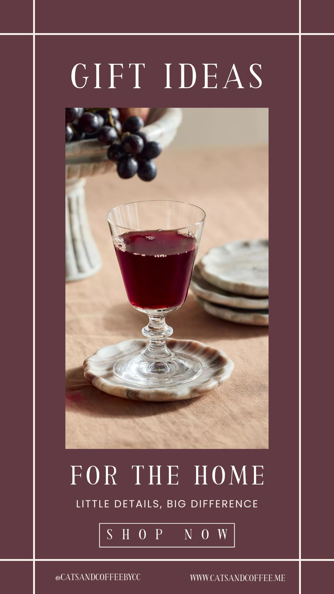 Under $100 Home Gift Ideas - The perfect hostess gift ✨ A chic stocking stuffer idea: Anthropologie coasters that protect and decorate. Subtle sparkle, timeless style. Tagged here along with a handful of other great home gifts under $100! 

 #LTKGiftGuide #LTKHoliday #LTKHome