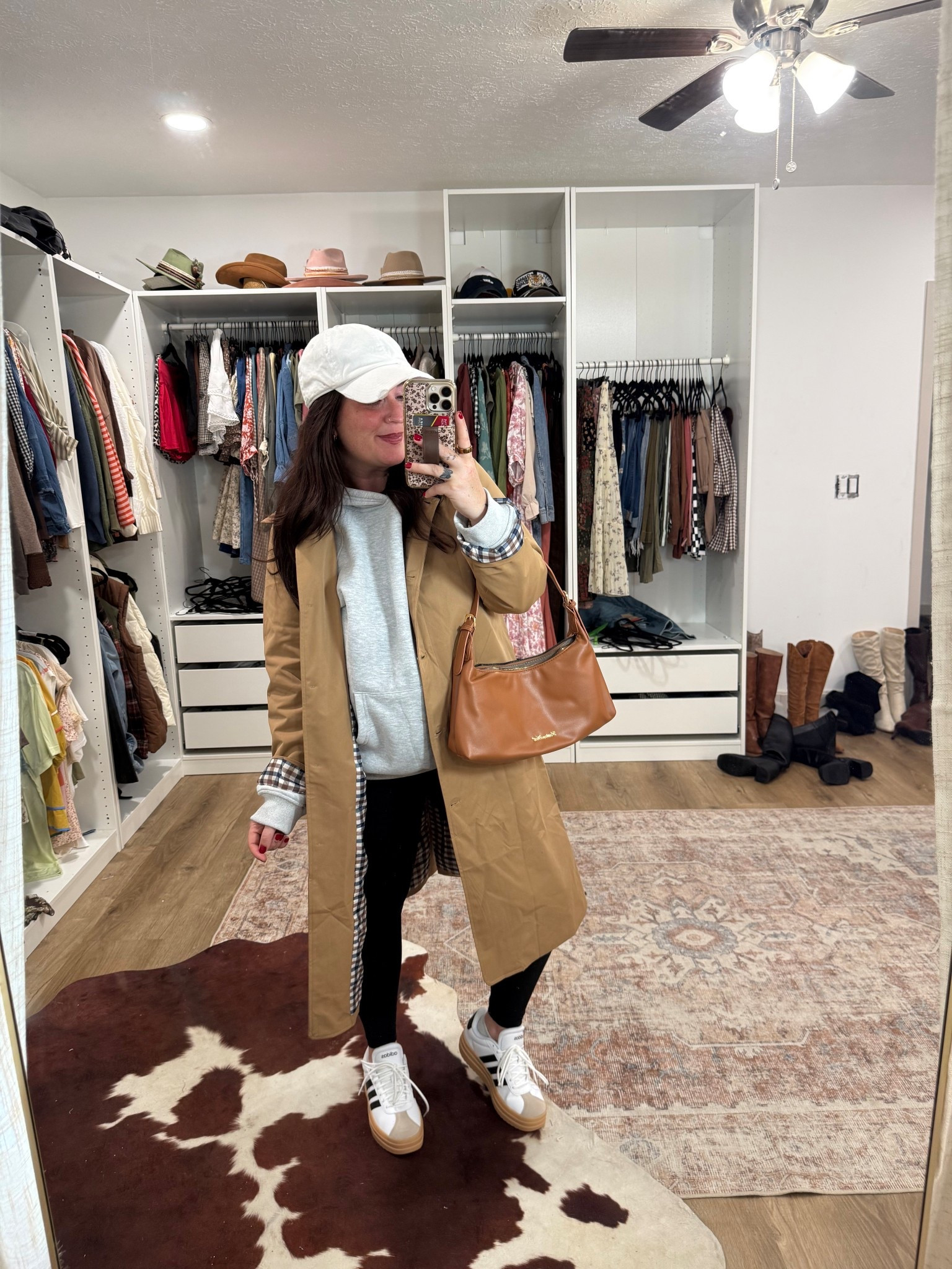 Trench coat fall winter outfit inspo. I'm obsessed! 5’1 size 8/10. Medium in everything! Sneakers run TTS!

#LTKPetite #LTKootd #LTKTravel