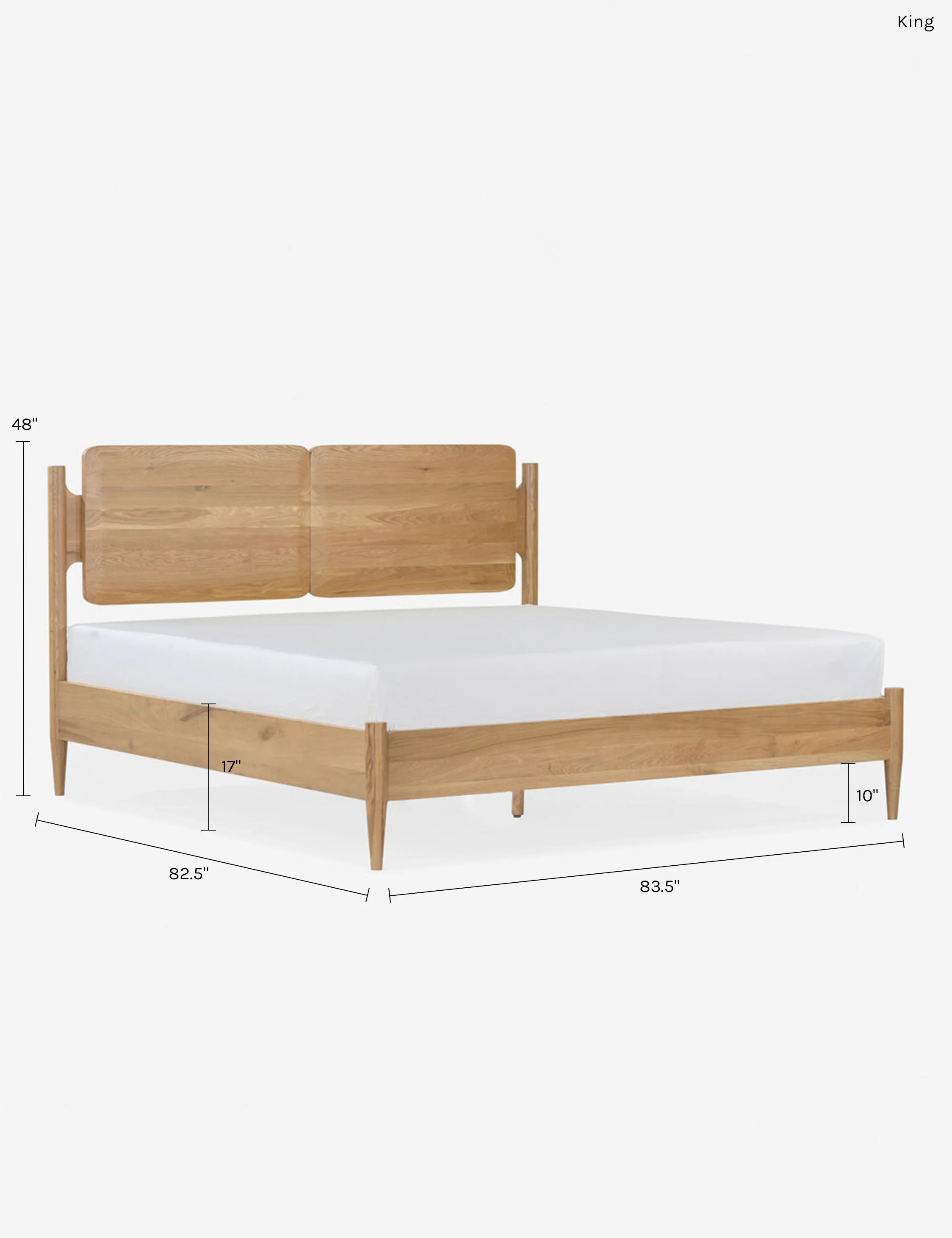 Shiloh Platform Bed | Lulu and Georgia 