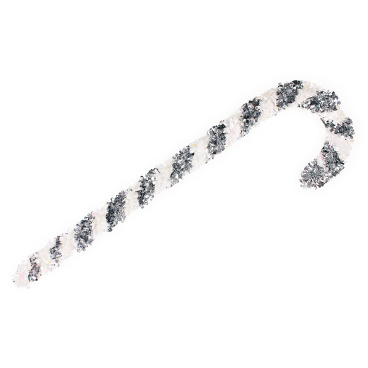 Giant 4ft Tinsel Candy Cane Decor | Five Below