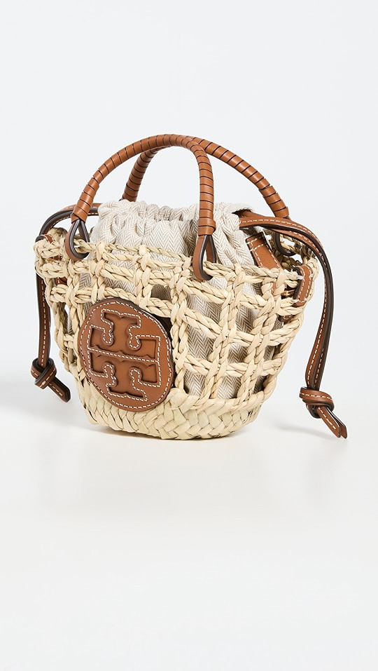 Tory Burch Ella Open Weave Mini Basket Tote | SHOPBOP | Shopbop