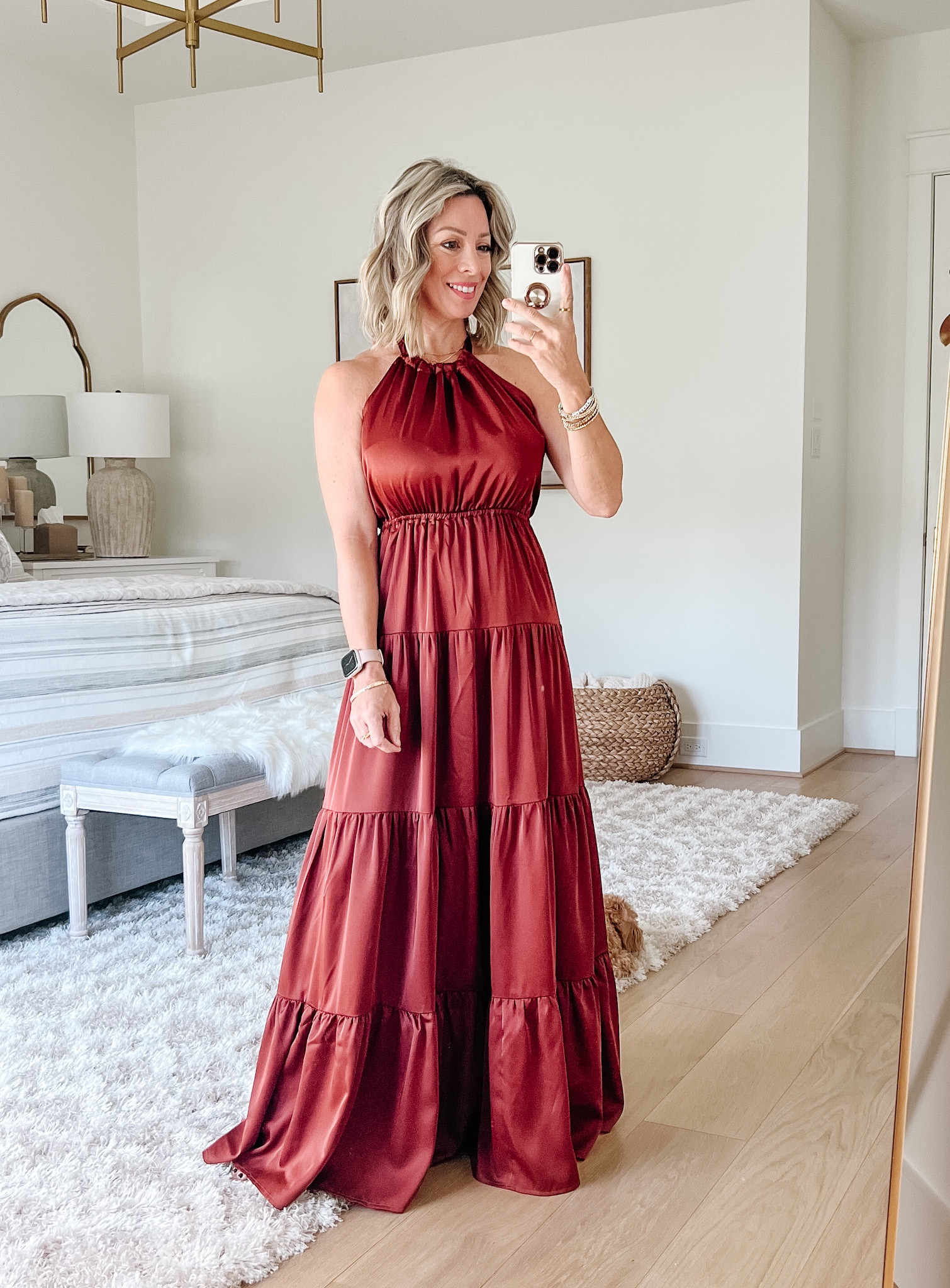 Gibson Satin Halter dress

Dress: XS 



#LTKover40 #LTKstyletip #LTKparties