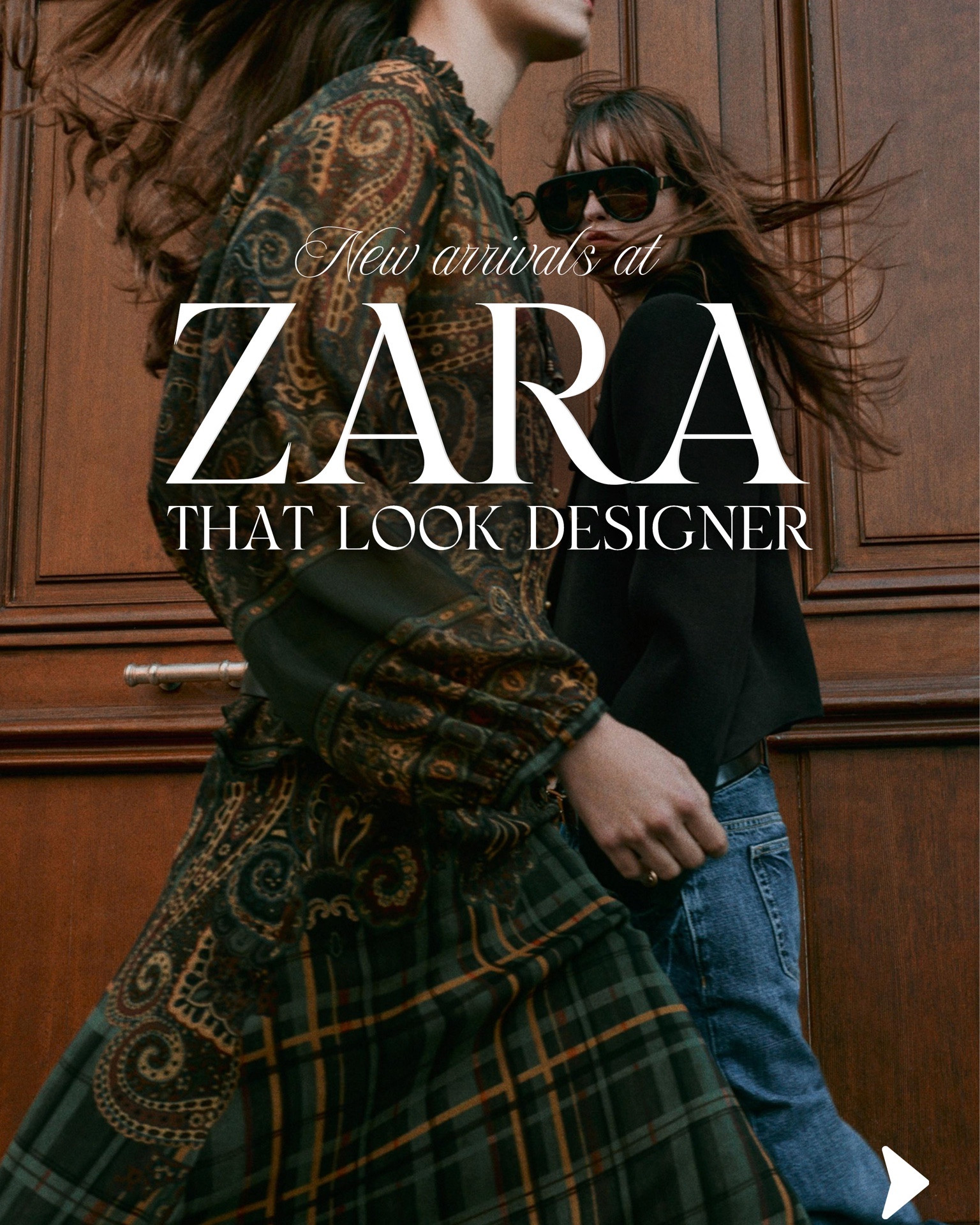 So good, I had to check the tag twice!! These new arrivals at @Zara look designer and are perfect for fall!