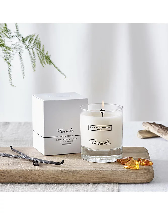 Fireside Signature Candle | The White Company UK & ROW