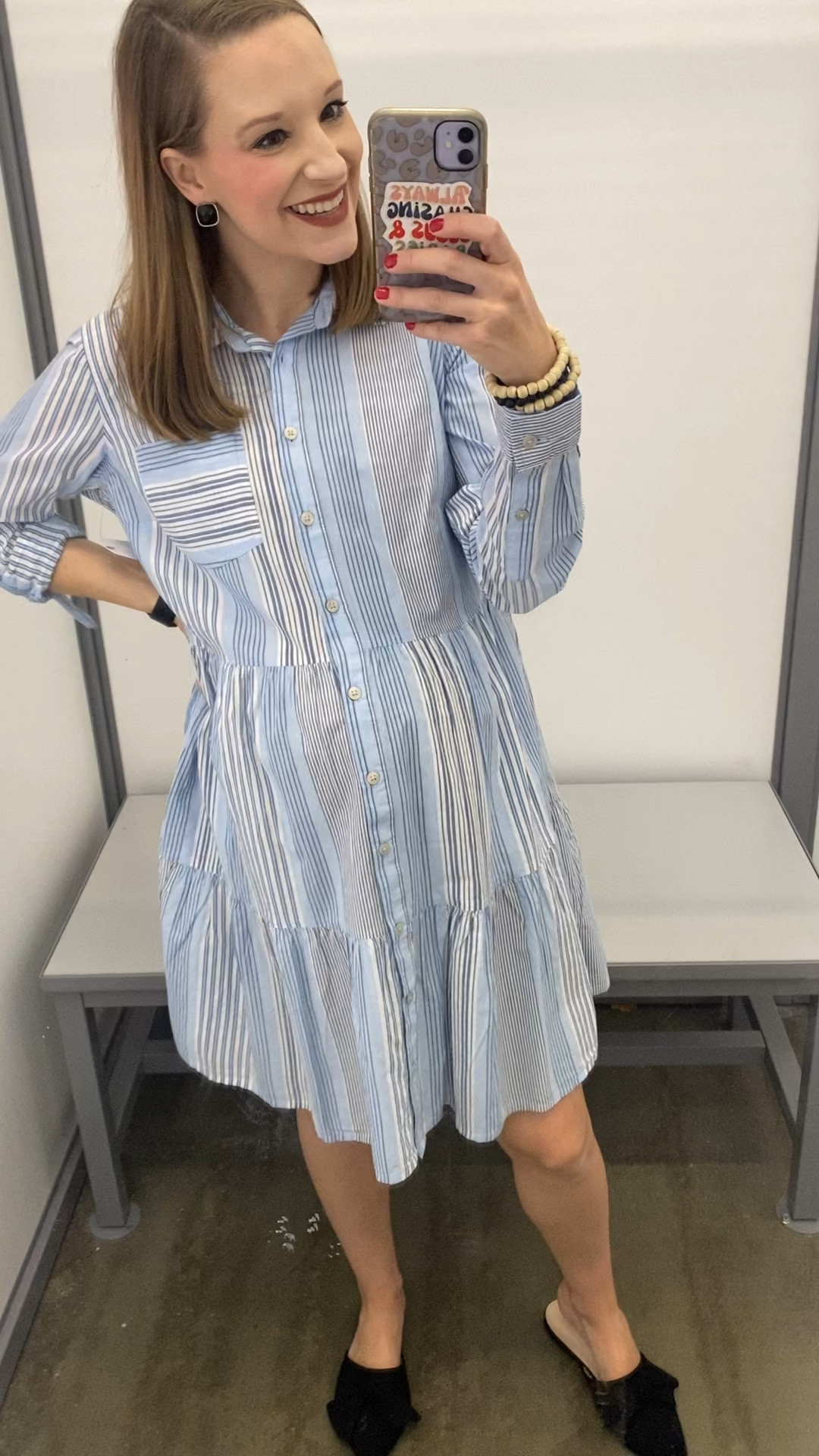 Spring dresses at Walmart! Time and Tru dress at Walmart! Spring dresses! Button up dresses! Walmart fashion!! 