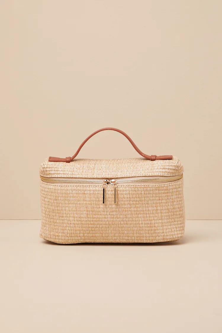 Rahima Natural Woven Raffia Crossbody Bag | Lulus