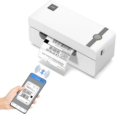 JADENS Bluetooth Thermal Label Printer, 4x6 Wireless Label Printer for Shipping Packages, Support... | Amazon (US)