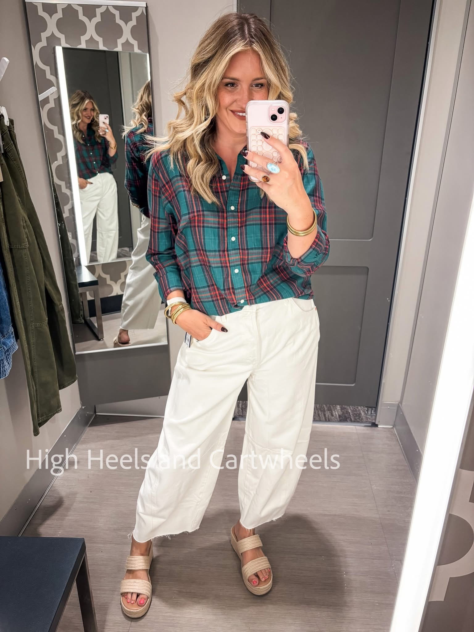 The perfect Christmas flannel!! 

#LTKFindsUnder50 #LTKSeasonal