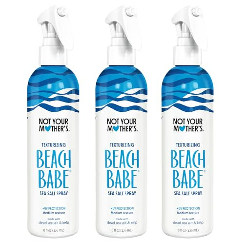 Not Your Mother's Beach Babe Sea Salt Spray (3-Pack) - 8 fl oz - Texturizing Spray for Tousled Hair - Add Texture and Grit to Hair with a Matte Finish | Amazon (US)
